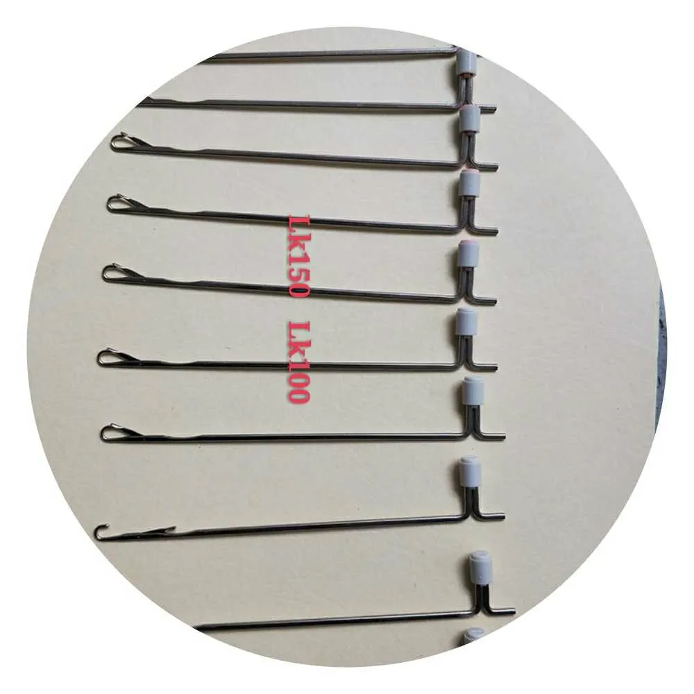 5pcs strikkemaskine nåle med caps spart dele til SIlver Reed strikkemaskine LK100 LK150 Pink og Grå