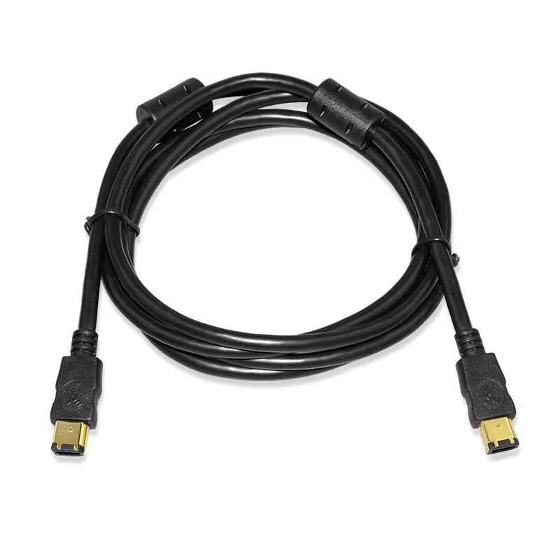 IEEE 1394-kabel-port 6-pin til 6P mandlige firewire 400 Forbinde data line-kabler til Industriel kamera 1m 2m 3m 5m 10 m 15 20 m