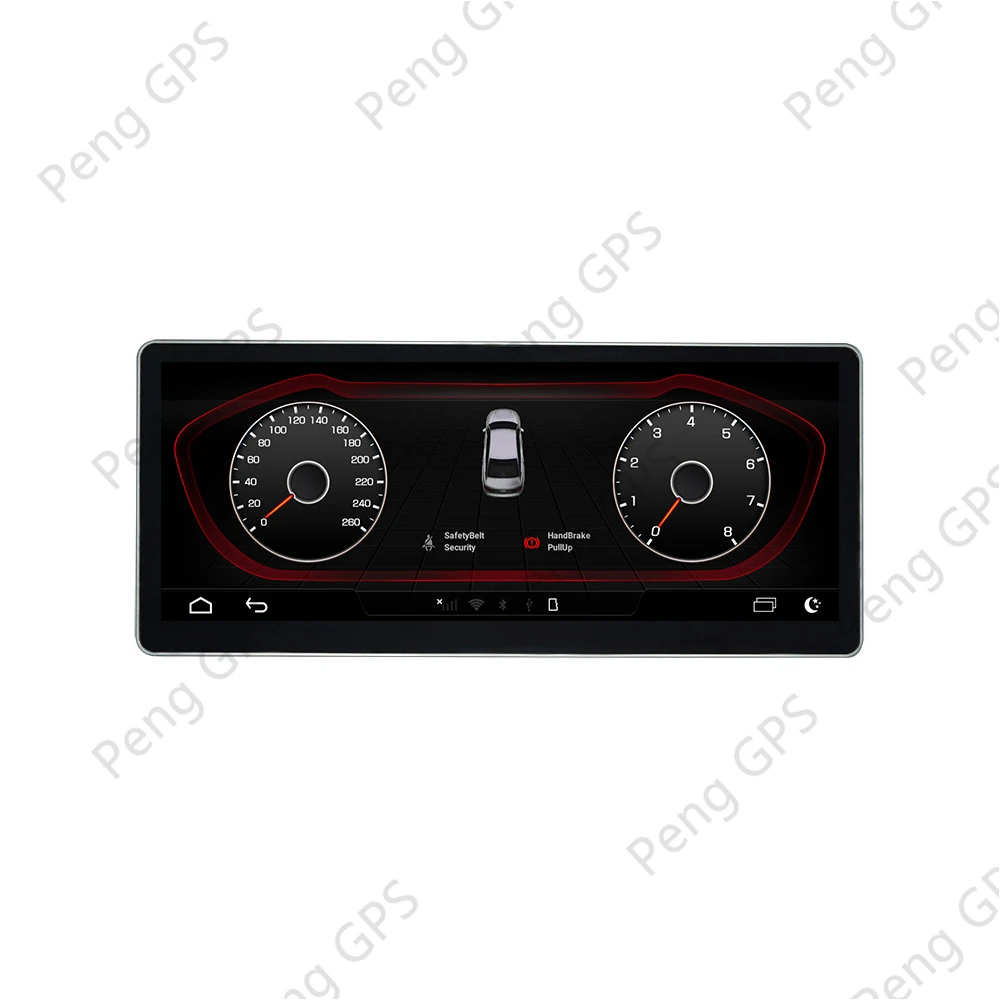 Bil-Stereo Til Audi A4L 2017 Android 10.0 Radio Mms-IPS Touchscreen GPS Navigation Styreenhed DVD-Afspiller Carplay WIFI OBD