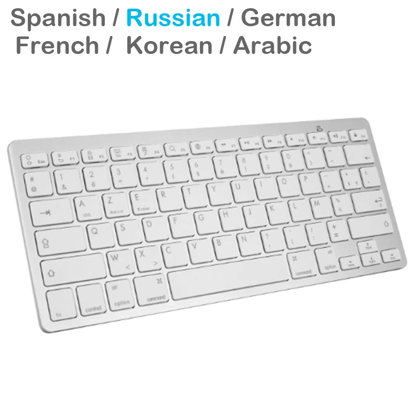 Laptop Tastatur koreanske Keycap spansk, russisk, tysk, fransk, koreansk arabisk Tastatur BT Hot Swap