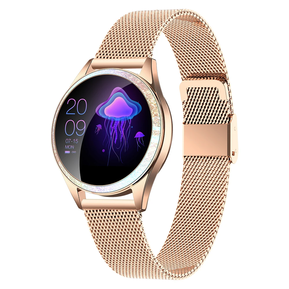 2021 Kvinder NYE Smart Ur Mode Fine Armbånd IP68 Vandtæt Smartwatch puls Sove Skærm, Android, iOS