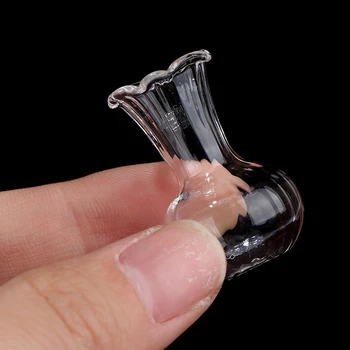 1:12 Dukkehus Miniature Urtepotte Vase Glas Bækkenet DIY-Møbler-Legetøj Til Dukkehus Nye Decals