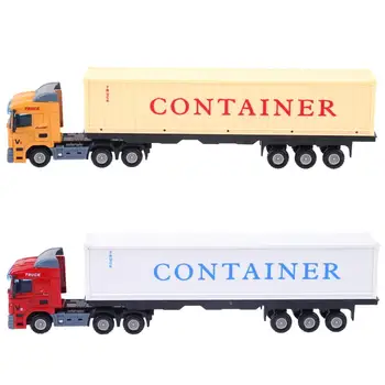 1: 43 Legering Container Lastbil Model Toy Meget Simulation Børn, Bil Legetøj Køretøj