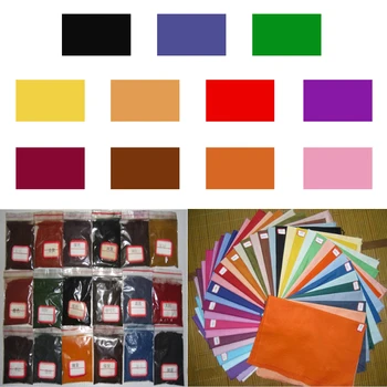 1 Pakke Bomuld Og Linned Stof Tie-Dye Pigment Farverige Tøj Tie Dye Kit DIY boligtekstiler Deying Forsyninger