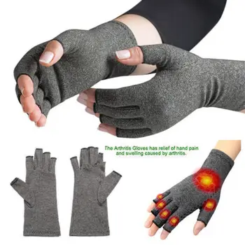 1 Par Gigt Handsker Unisex Gigt Fælles Smertelindring Hånd Kompression Handsker For Reumatoid & Slidgigt Sundhedspleje