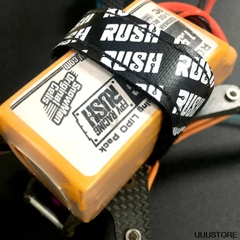1 Pc Rush 235mmx20mm Non-slip Belægning Lipo Batteri Tie Ned Strop til RC Drone FPV Racing