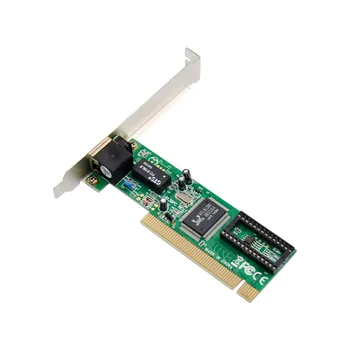 1 RJ45 Port PCI Lan-Kort, Enkelt Port Gigabit Ethernet-netværkskort Lan-Adapter Realtek RTL8139D Chip 10/100/1000 mbps Controller