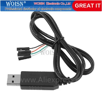 1 STK 1m USB Til RS232 TTL UART PL2303HX Auto Konverter USB til COM-Kabel-Adapter Modul nye På Lager