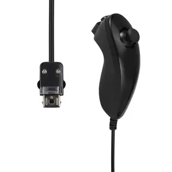 1 Wireless Remote, Nunchuck Controller 360° Høj Præcision 3D-Designet Trådløse Motion Control og Tilbehør Til Nintendo Wii