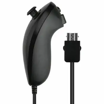 1 Wireless Remote, Nunchuck Controller 360° Høj Præcision 3D-Designet Trådløse Motion Control og Tilbehør Til Nintendo Wii
