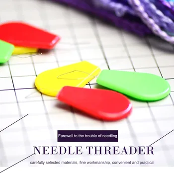 1 stk Nål Threader Sy Indsættelse Værktøj til symaskine Nåle-Inserter & Threader Sy Let Nål Threader broderi