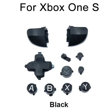 1 sæt 10Colors Solid RB LB Kofanger RT LT Udløser Knapper Mod Kit til Microsoft Xbox One S Slanke Controller Analoge Stick Dpad