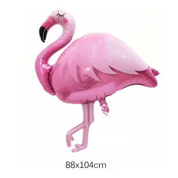 1 sæt Flamingo Pink Blå Hvid Latex Balloner 32 