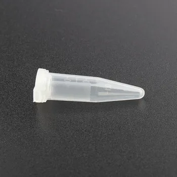 1000Pcs microtube, reagensglas, gennemsigtig plast flaske container, bajonet fælles landbrugspolitik, for laboratorieprøve levering af 0,5 ml