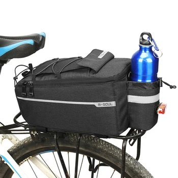 10L Stort Rum Cykel Taske, Cykel Bageste Rack Isolering Køligere Pack MTB Cykel Sæde Opbevaring Skulder Taske Foldning Hylde Pakke