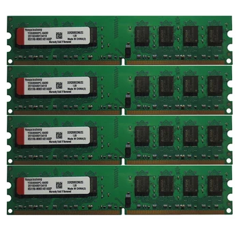 10pieces 2GB kit Yongxinsheng PC2-6400 PC2-5300 Dimm DDR2 800mhz 667mhz Desktop 240pin 2-sides Hukommelse RAM-Random chips