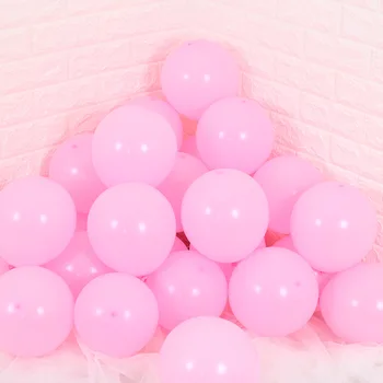 10stk 10 Tommer Pink Rød Hvid Gul Latex Ballon tillykke med Fødselsdagen Favoriserer Bryllup Part Forsyninger Balloner, Tilbehør, Baby Shower