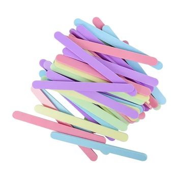 10stk Akryl Is Pinde Gennemsigtig Farverige Pop Popsicle Stick Til Hjemmet Børn at Gøre Popsicle Mould Forsyninger Hawaii Party
