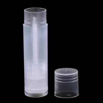 10stk Tom Transparent Opbevaring Flaske Lip Balm Rør, Beholdere Kosmetiske Læift Flasker til Opbevaring Af Tilbehør, Opbevaring i Hjemmet