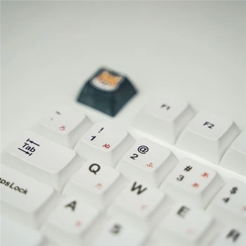 116 Nøgler / Set XDA Profil Nøglen Cap PBT-Dye Sublimation Keycap For MX Skifte Mekanisk Tastatur Shiba Inu Tema Tasterne