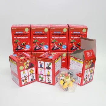 11pcs Super Mario Bros Game Ægte Action Figurer, Modeller, Luigi, Yoshi Dragon Champignon Abe DK Action Model Legetøj for Børn