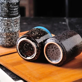 120/200 ml Japansk Stil Tekop Vand Cup Keramik, håndmalede glas vand Retter Drinkware