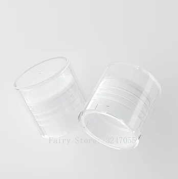 120 ml 100 ml 150 ml 200 ml 250 ml 500 ml 20pcs Tomme PET-Klar Plast Kosmetiske Flasker,DIY Dobbelt Dækning Container Kosmetiske Emballage