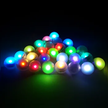 12pcs/masse Fe Farvet Perler LED-Lys til Shisha Vandpibe Chicha Narguile bar Tilbehør til Udsmykning Festlig Party-Dekorationer