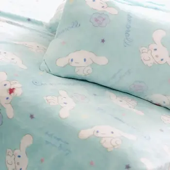 150/200cm Japan Tegnefilm Dog Plys Tæppe Dejlige Flannel Quilt Queen Size Seng Ark Baby Sofa Fly Tæpper Soveværelse Dekoration