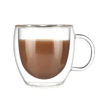 150 ML Dobbelt-lags Glas Og Kop Høj Borosilicate med Hånd Espresso Glas, kop Kop Varm Mælk Cup Glas