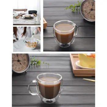 150 ML Dobbelt-lags Glas Og Kop Høj Borosilicate med Hånd Espresso Glas, kop Kop Varm Mælk Cup Glas