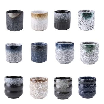 150 ml 200 ml Japansk Stil Tekop Vand Cup Stentøj, Keramik, håndmalede Kungfu Tekop Retter Drinkware Håndlavet