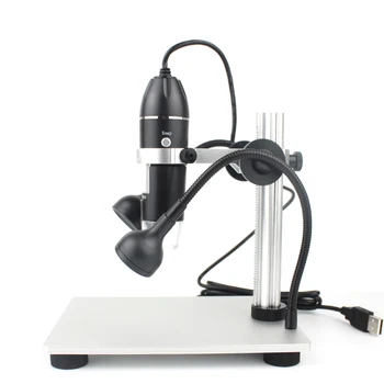 1600X 1000X USB Digital Mikroskop, Elektron Mikroskoper Zoom Kamera Lup med Aluminium Lift Står for elektronisk lodning