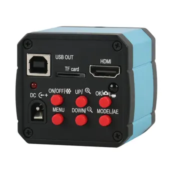 18MP HDMI USB Digital Industrien Video-Mikroskop-Kamera, der er Indstillet Stor Stereo Tabel Stå 180X/300X C-Mount-Linse 56 LED-Lampe