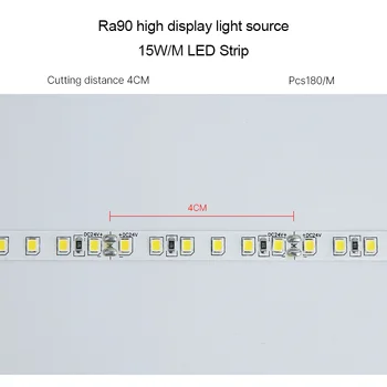 18W Nedadgående Lineære LED Bar Lys Trimless Forsænket Aluminium Profil Led Wall Washer Til Loft Hjørne Indendørs Belysning