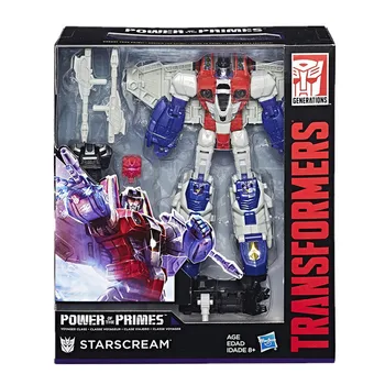 18cm Transformers Legetøj Generationer Magt Primtal Voyager-Serien Starscream Action Figur Collectible Model