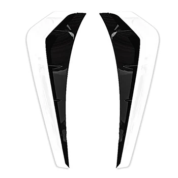 1Pair ABS 3D Klistermærke til Fender Vent Air Wing Dække Trim for Honda Civic 10 2016-2020
