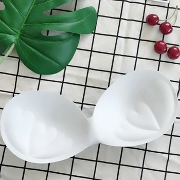 1Pair Krop-monteret Design Badedragt Pad Indsætte Kvinder Bryst, Bra Forstærker Push Up Bikini Polstret Skær Brystet Usynlige Polstret