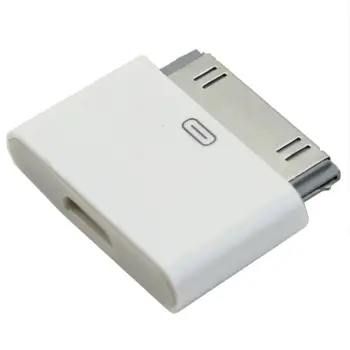 1Pc Data Afgift Converter Adapter til iPhone 4 4S Micro USB hun Til 30 Pin han-Data Afgift Converter Adapter