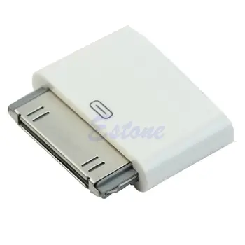 1Pc Data Afgift Converter Adapter til iPhone 4 4S Micro USB hun Til 30 Pin han-Data Afgift Converter Adapter