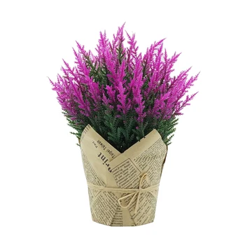 1Pc Nordisk Stil Levende Farve, Kunstig Blomst Plante Paper Pot Bonsai For DIY Have Bryllup Hjem firmafest Festival Indretning