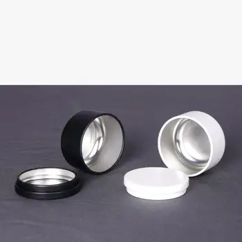1Pc Vandtæt Tin Beholdere opbevaringsboks i Metal Lufttæt Lugt Beholder Aluminium Urt Stash Tea Forseglet, Kan Køkken Gadget