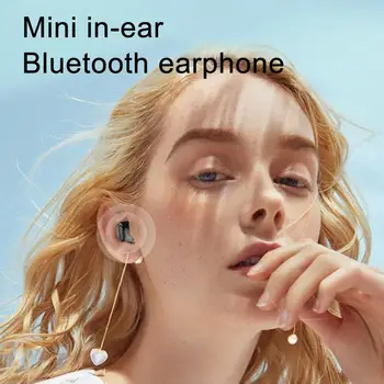 1Pc X6 Bluetooth-5.0 Vandtæt Noise Cancelling Mini Sports Bil One-Ear In-Ear Trådløse Hovedtelefoner Ørepropper Til Mobiltelefoner
