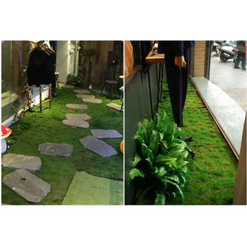 1pc 100x100cm Kunstige Moss Lavet en Simulering Falske Grønne Planter til Hjem, Have, Terrasse, Dekoration, Kunstige Moss Lichen