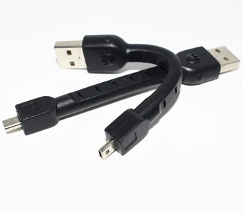 1pc 10cm USB 2.0-A han til Mini-B 8pin Mandlige Kabel til Nikon Kamera Panasonic