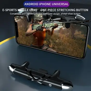 1pc G5 Mobile Spil Controller til PUBG Gaming Udløse Shooter Aim Fire-Knap Joystick, Gamepad til Android/iOS-smartphones