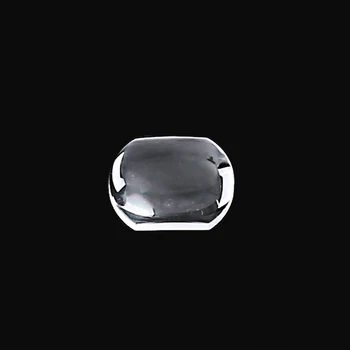 1pc Høj Gennemsigtighed Se Crystal Forstørrelse Bunden Resistente Safir Safir Boble Krystal Glas 7.0x5.5 mm/5.5x4.5mm
