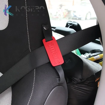1piece sikkerhedssele indehaveren Badge læder interiør Til Mercedes-2018 ny Smart 453 Fortwo Forfour sædet beskyttelse hals
