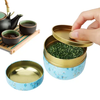 1stk Nye Japanske Køkken Te Max Jar Opbevaring Holder Slik Dåser Teaware Te Caddier Tin Beholdere Stash opbevaringsboks