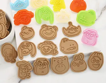 1stk Toy Story Anime Figur 3D Kage Cookies form Til fødselsdagsfest Sjov Bagning Værktøjer, Køkken Forsyninger Af Skimmel Legetøj Gave